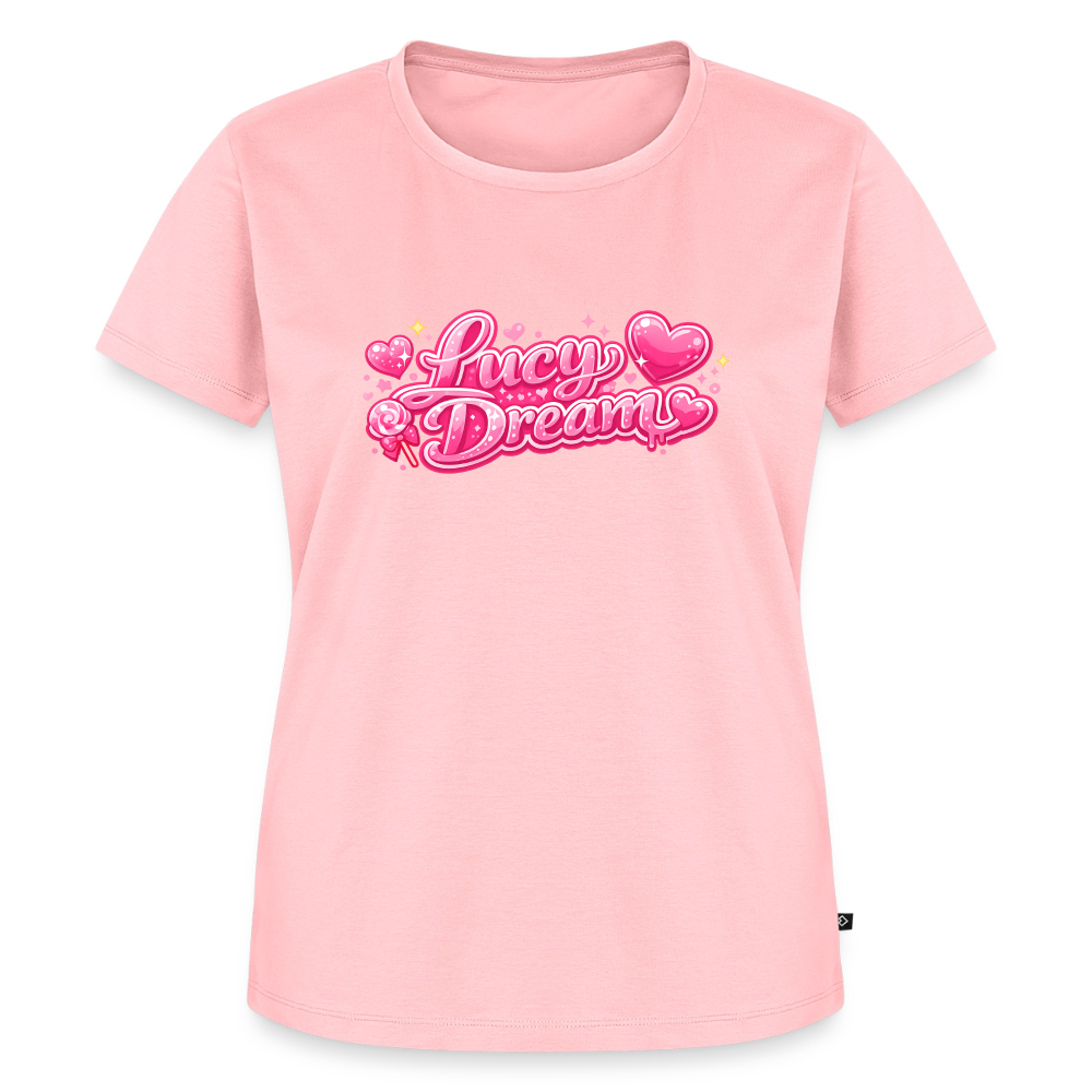 Lucy Dream Premium Fan T-Shirt (Frauen) - rosa - rose