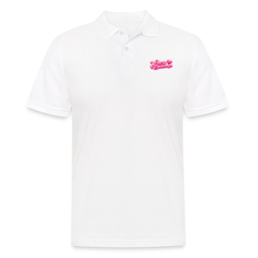 Lucy Dream Fan Polo-Shirt für Herren - white