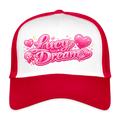 Lucy Dream Fan Trucker Cap - weiß/rot - white/red