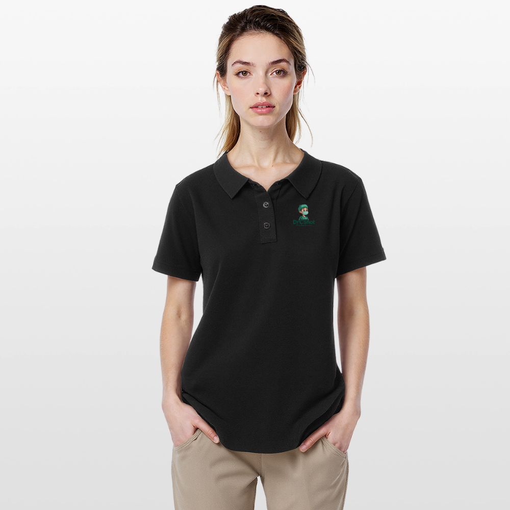 DrCShot Fan Polo-Shirt (Frauen) - schwarz - black