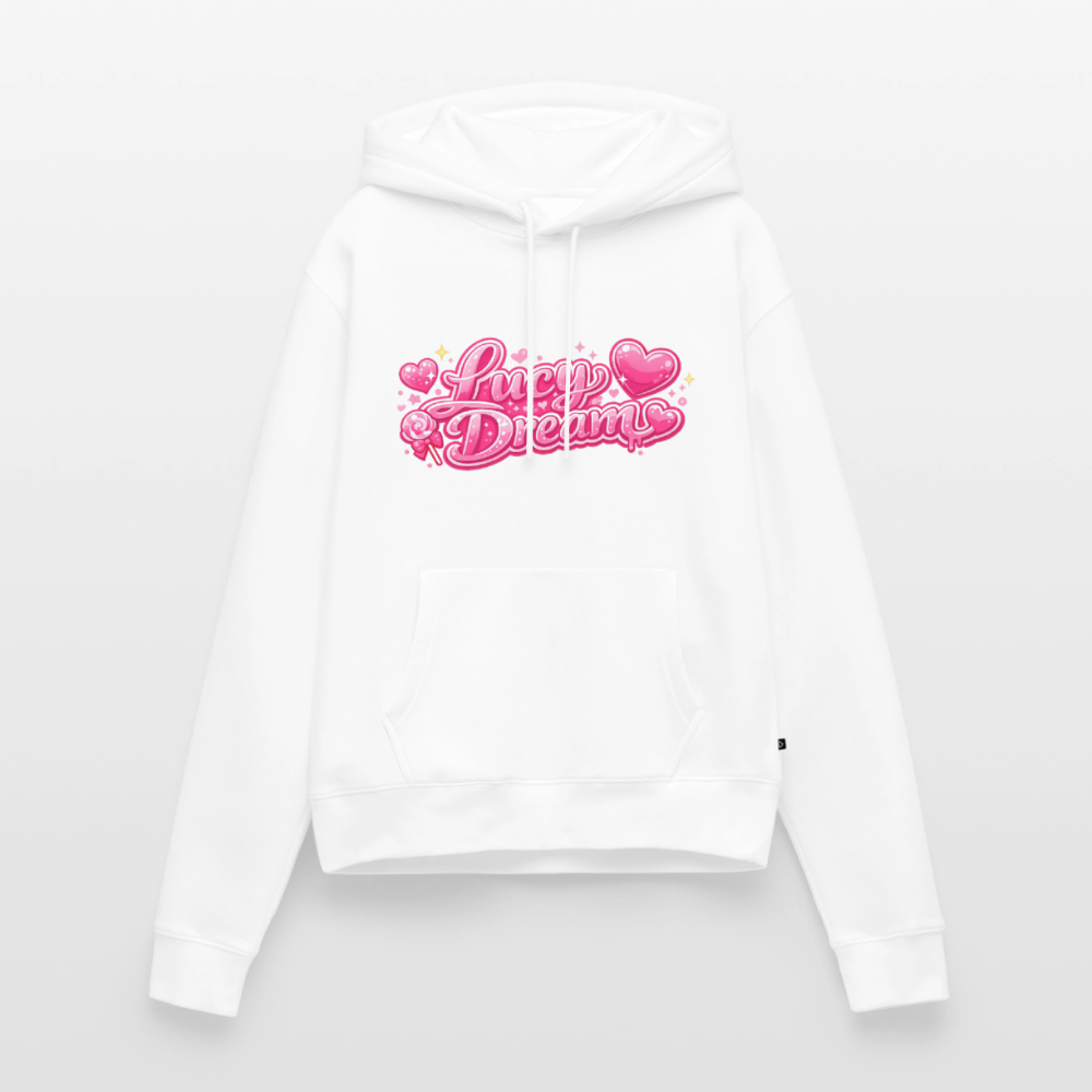 Lucy Dream Premium Fan Hoodie (Frauen) - weiß - white