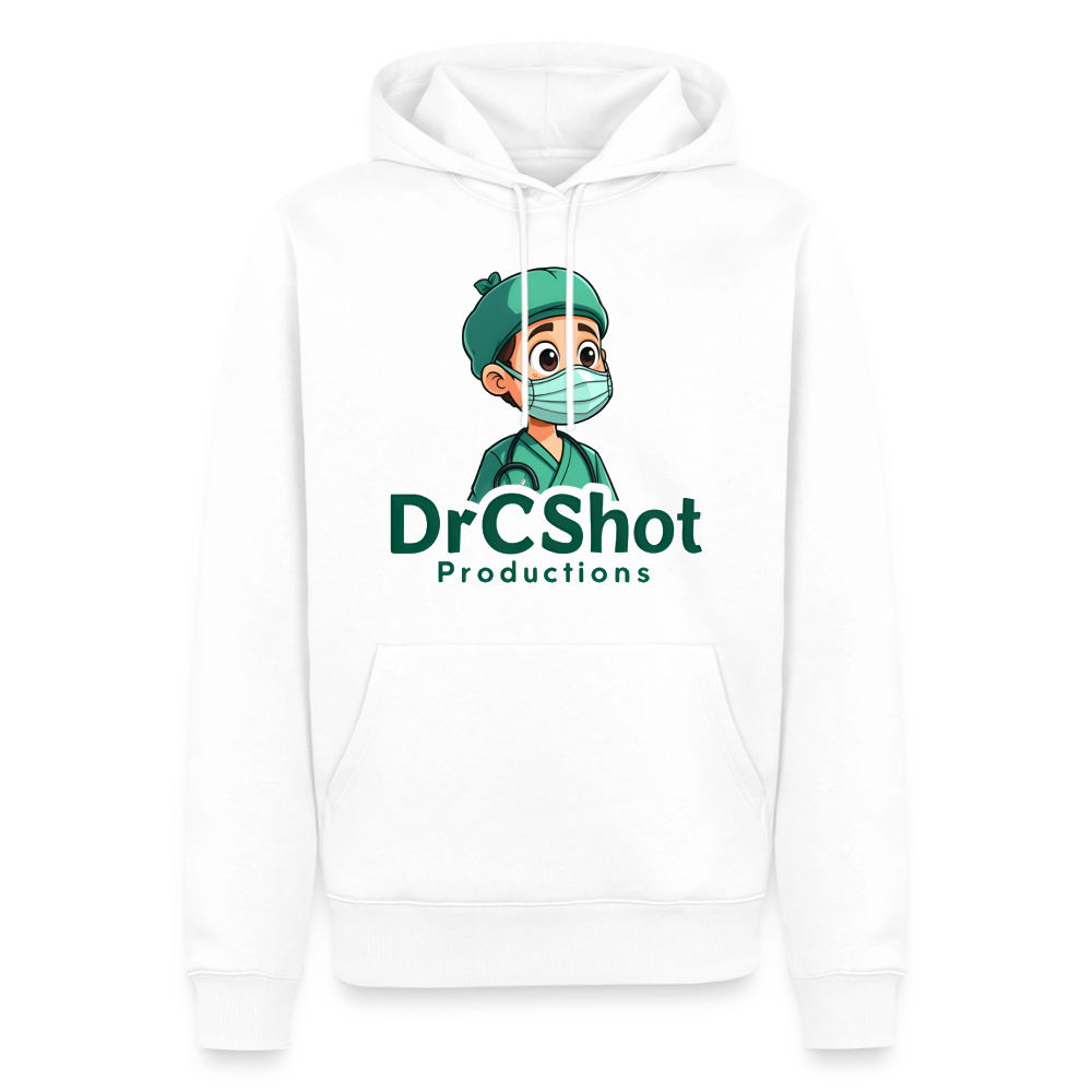 DrCShot Premium Fan Hoodie (Männer) - weiß - white