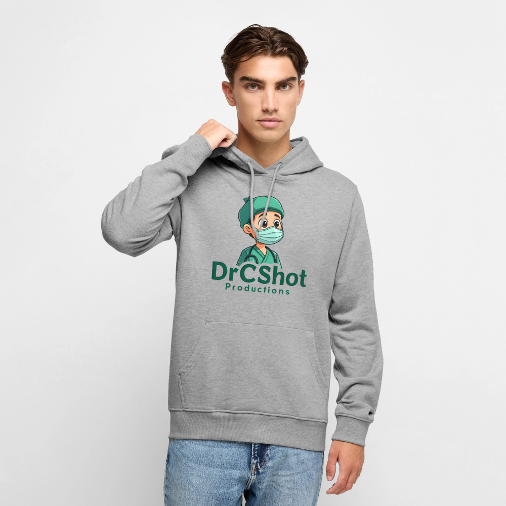 DrCShot Premium Fan Hoodie (Männer) - grau meliert - heather grey