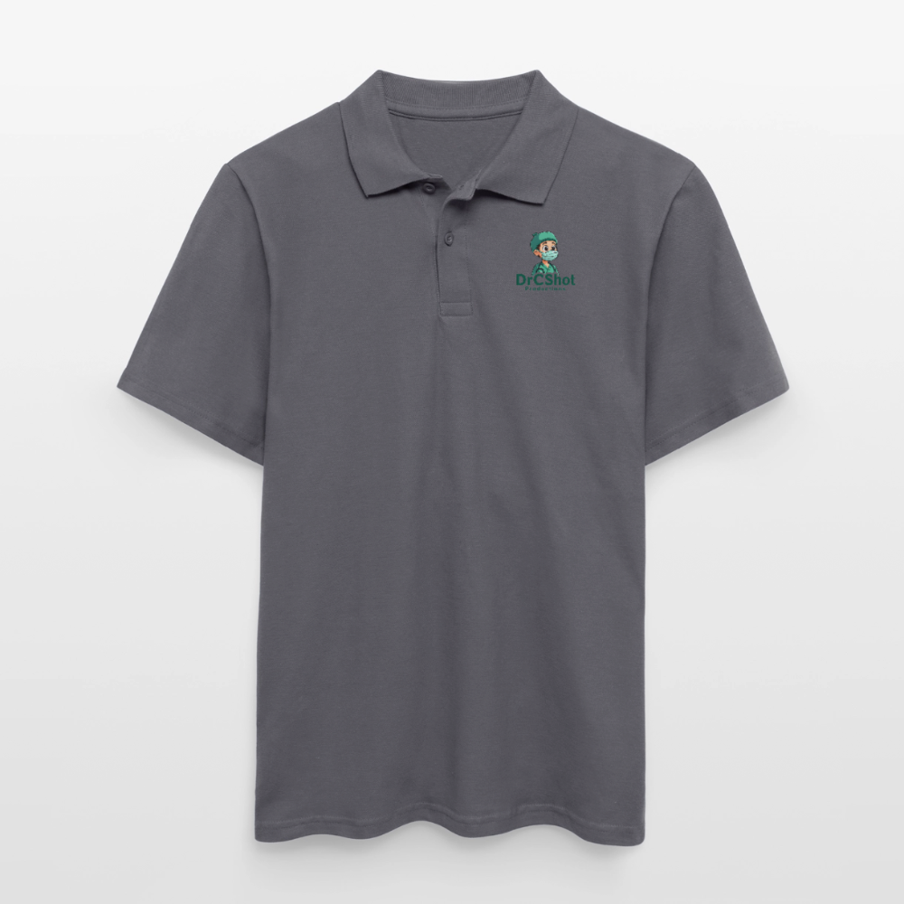 DrCShot Fan Polo-Shirt (Männer) - anthrazit - charcoal grey