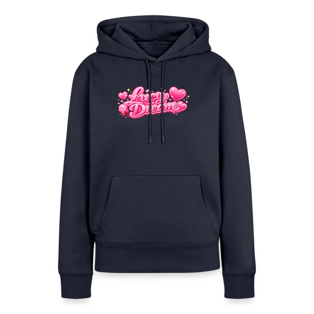 Lucy Dream Premium Fan Hoodie für Damen (Nachhaltig) - navy