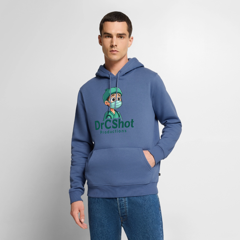 DrCShot Premium Fan Hoodie (Männer) - taubenblau - stone blue