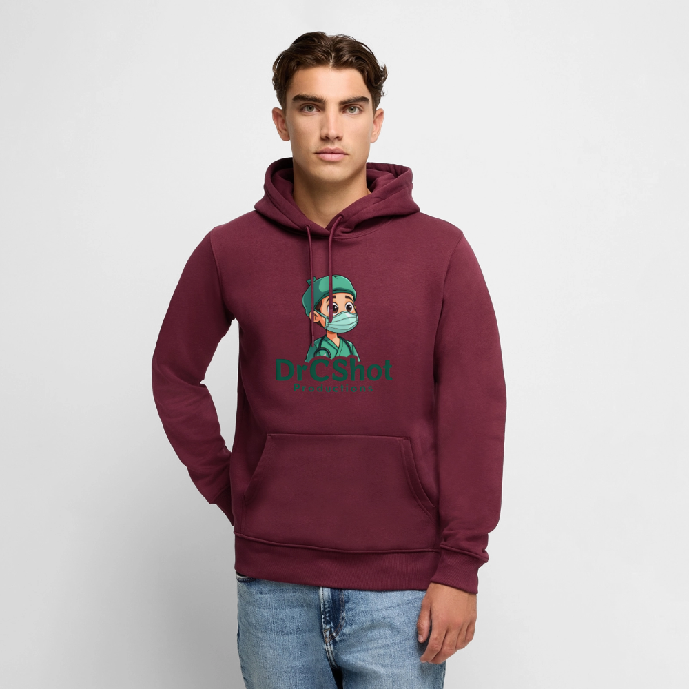 DrCShot Premium Fan Hoodie (Männer) - burgunderrot - burgundy