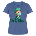 DrCShot Premium Fan T-Shirt (Frauen) - taubenblau - stone blue