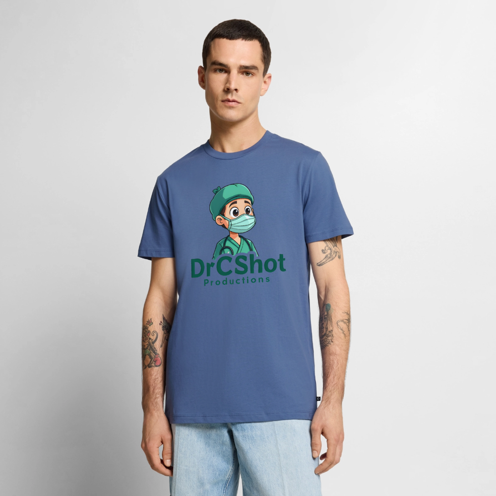 DrCShot Fan T-Shirt (Männer - Classic Fit) - taubenblau - stone blue