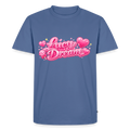 Lucy Dream Fan T-Shirt für Herren (Classic Fit) - taubenblau - stone blue