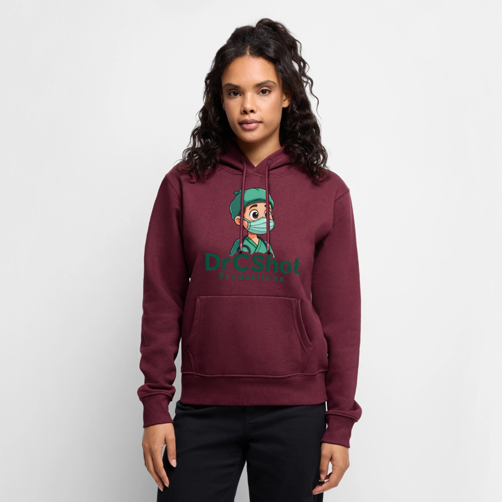 DrCShot Premium Fan Hoodie (Frauen) - burgunderrot - burgundy