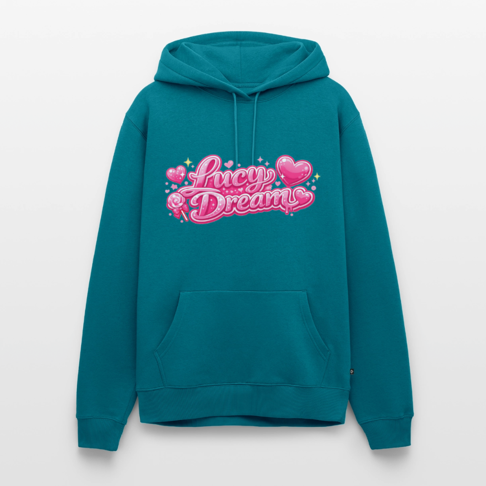 Lucy Dream Premium Fan Hoodie (Männer) - petrol - petrol
