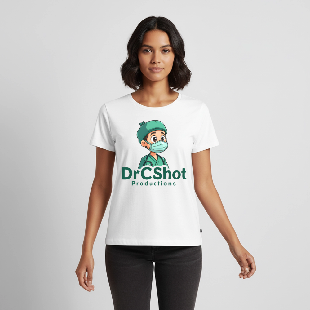 DrCShot Premium Fan T-Shirt (Frauen) - weiß - white
