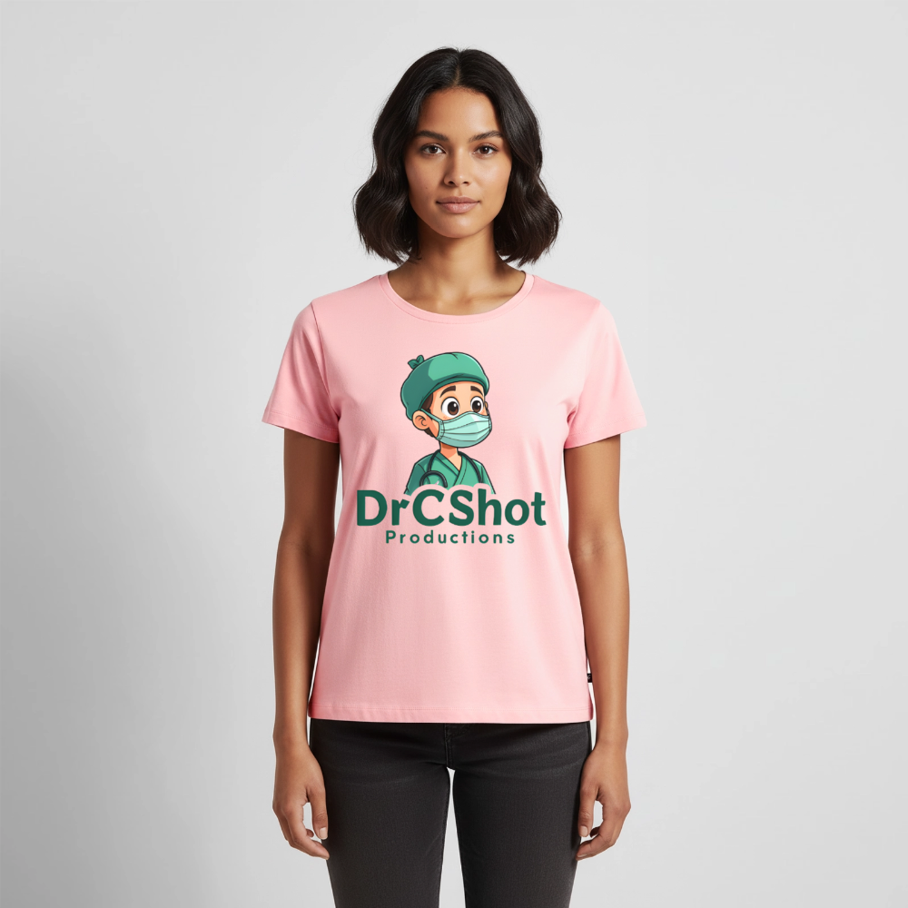 DrCShot Premium Fan T-Shirt (Frauen) - rosa - rose