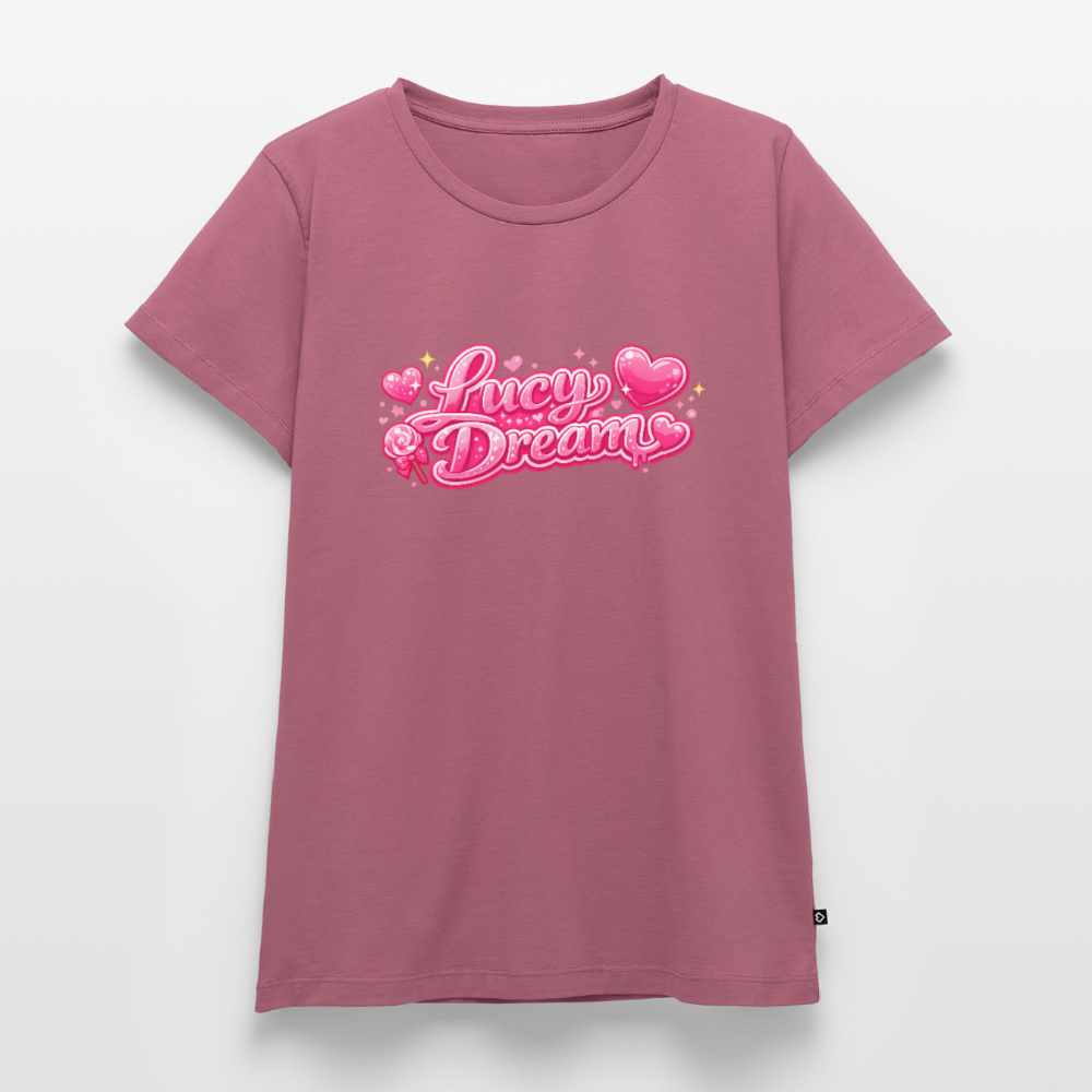 Lucy Dream Premium Fan T-Shirt (Frauen) - mauve - mauve