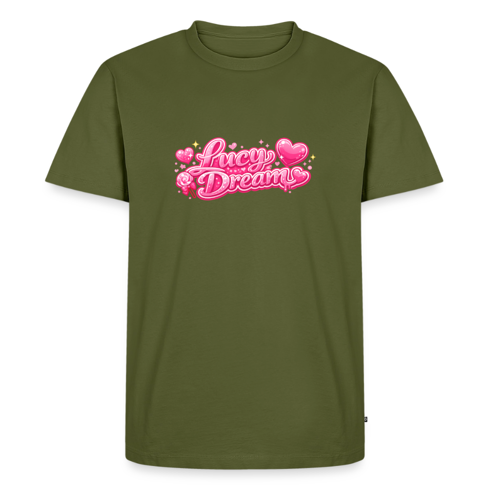 Men’s Premium T-Shirt - Lucy Dream - khaki