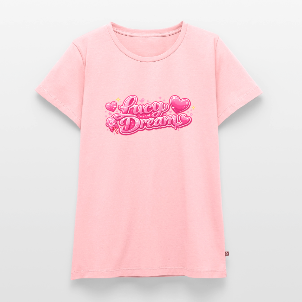 Lucy Dream Premium Fan T-Shirt für Damen - rose