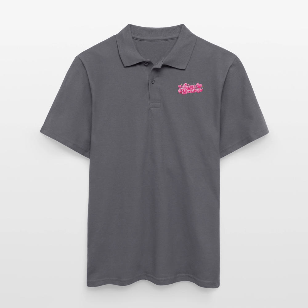 Lucy Dream Fan Polo-Shirt (Männer) - anthrazit - charcoal grey