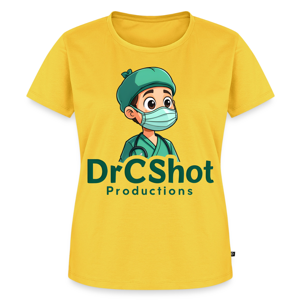 DrCShot Premium Fan T-Shirt (Frauen) - Sonnengelb - sun yellow