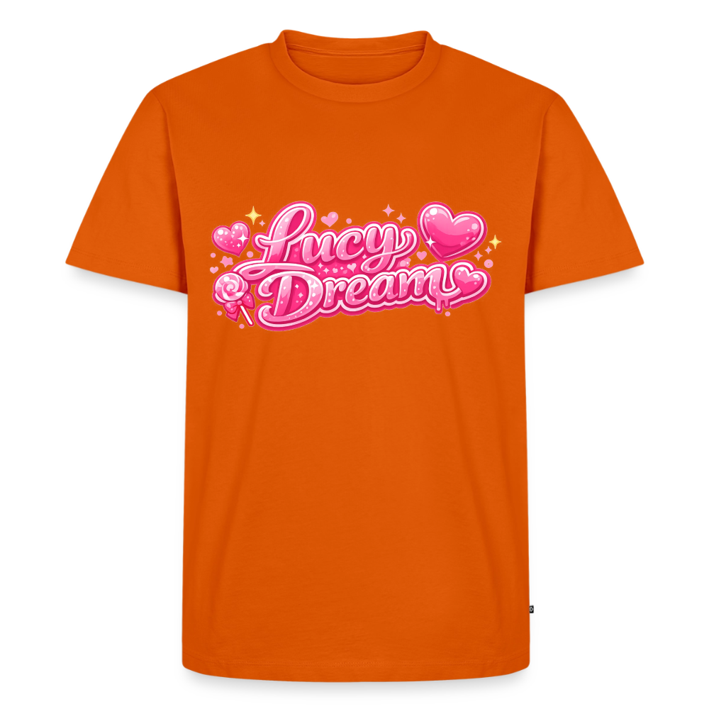 Lucy Dream Fan T-Shirt für Herren (Classic Fit) - orange - orange 