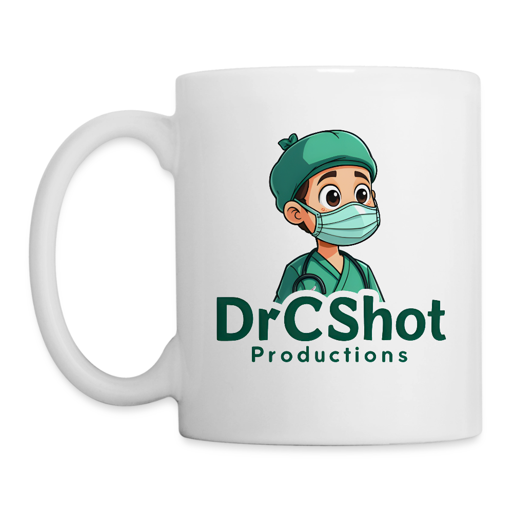 DrCShot Fan Tasse - weiß - white