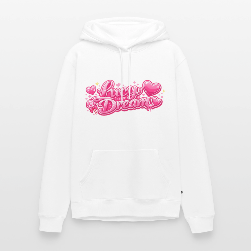 Lucy Dream Premium Fan Hoodie (Männer) - weiß - white