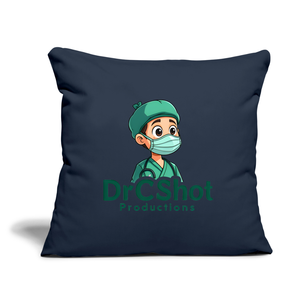 DrCShot Fan Kissenbezug (45x45 cm) - navy - navy
