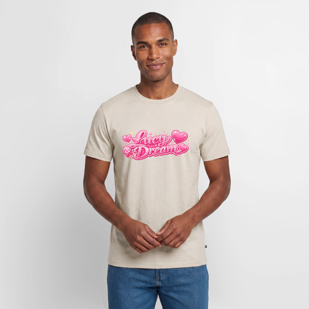 Lucy Dream Fan T-Shirt für Herren (Classic Fit) - beige - beige