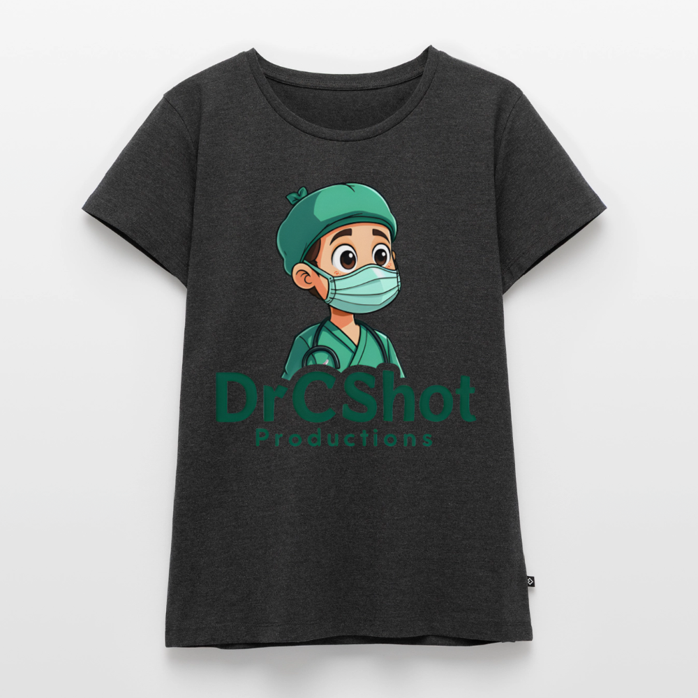 DrCShot Premium Fan T-Shirt (Frauen) - anthrazit meliert - heather anthracite