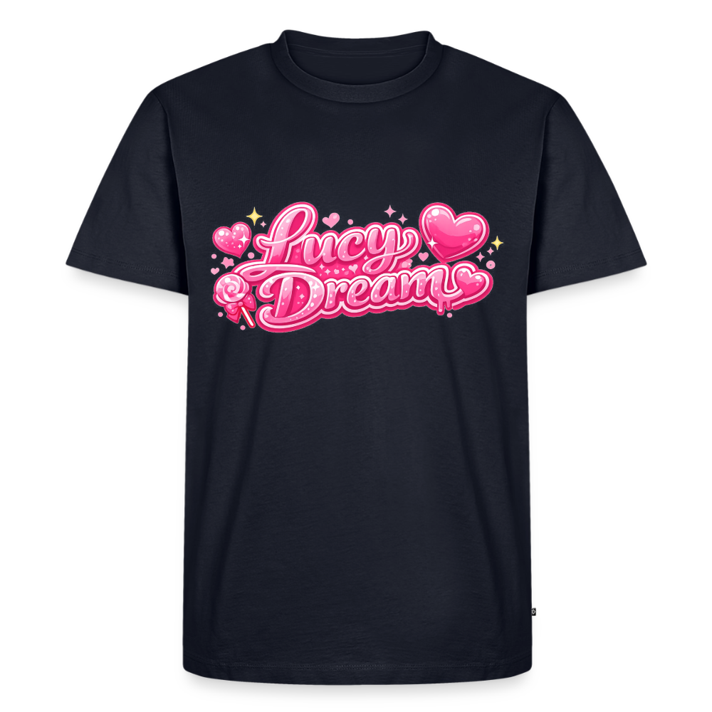 Lucy Dream Fan T-Shirt für Herren (Classic Fit) - navi - navy