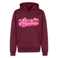 Lucy Dream Premium Fan Hoodie (Männer) - burgunderrot - burgundy