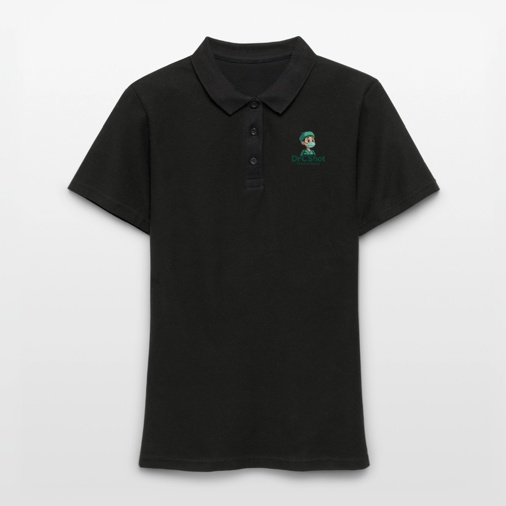 DrCShot Fan Polo-Shirt (Frauen) - schwarz - black