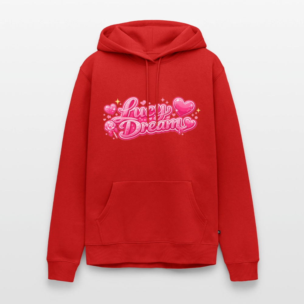 Lucy Dream Premium Fan Hoodie (Männer) - rot - red