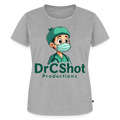 DrCShot Premium Fan T-Shirt (Frauen) - grau meliert - heather grey