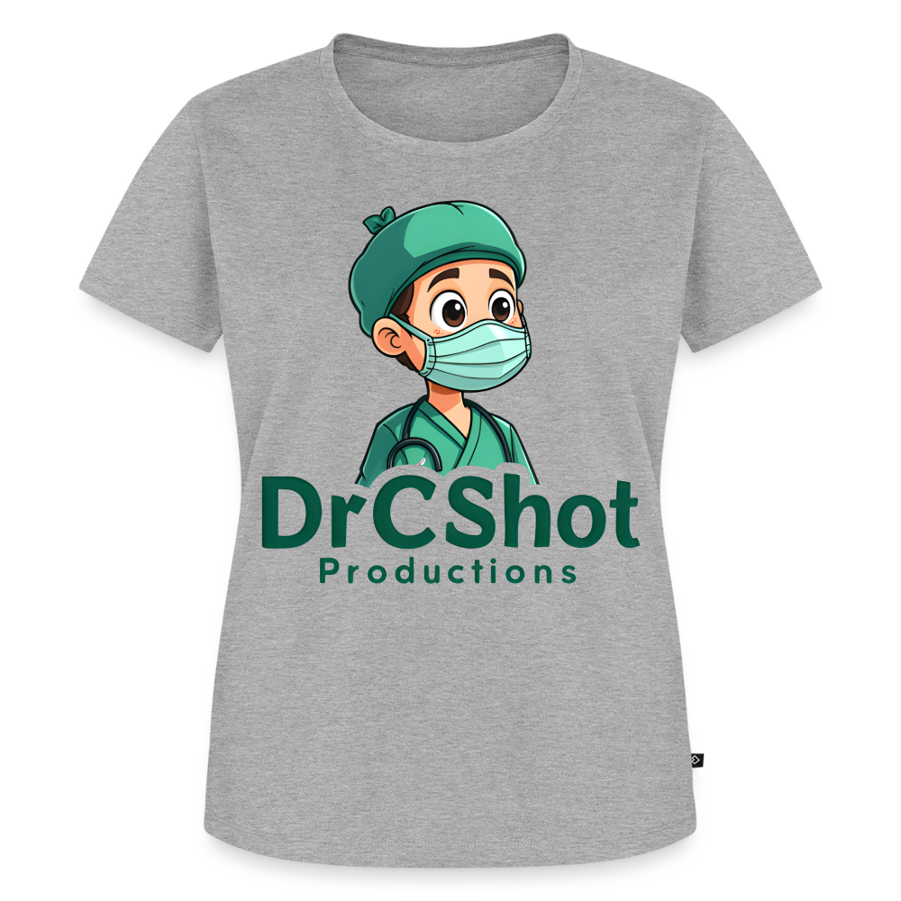 DrCShot Premium Fan T-Shirt (Frauen) - grau meliert - heather grey