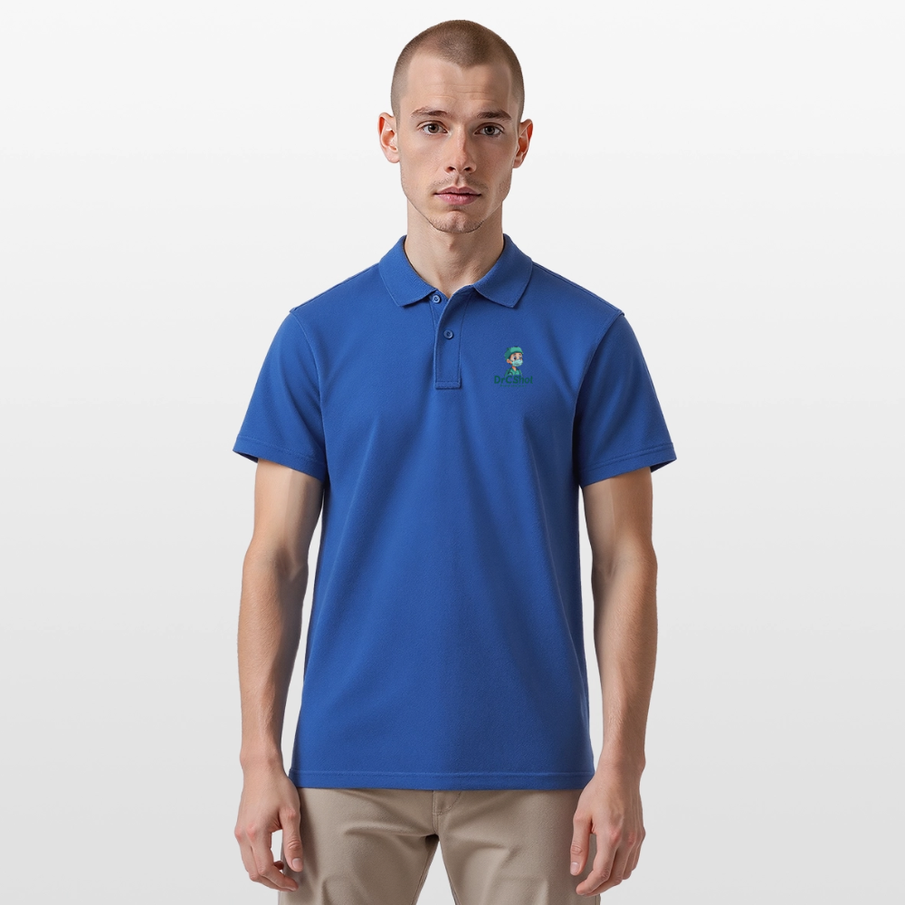 DrCShot Fan Polo-Shirt (Männer) - royalblau - royal blue