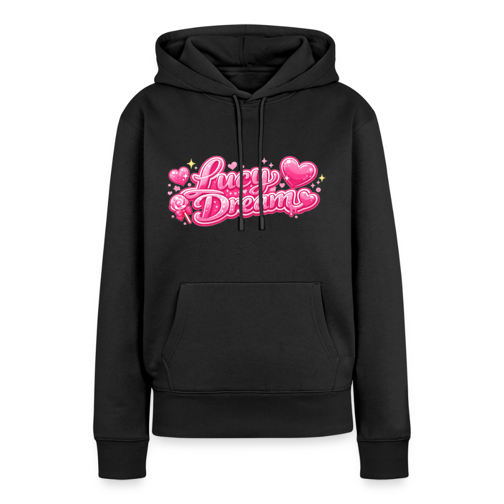Lucy Dream Premium Fan Hoodie (Frauen) - schwarz - black