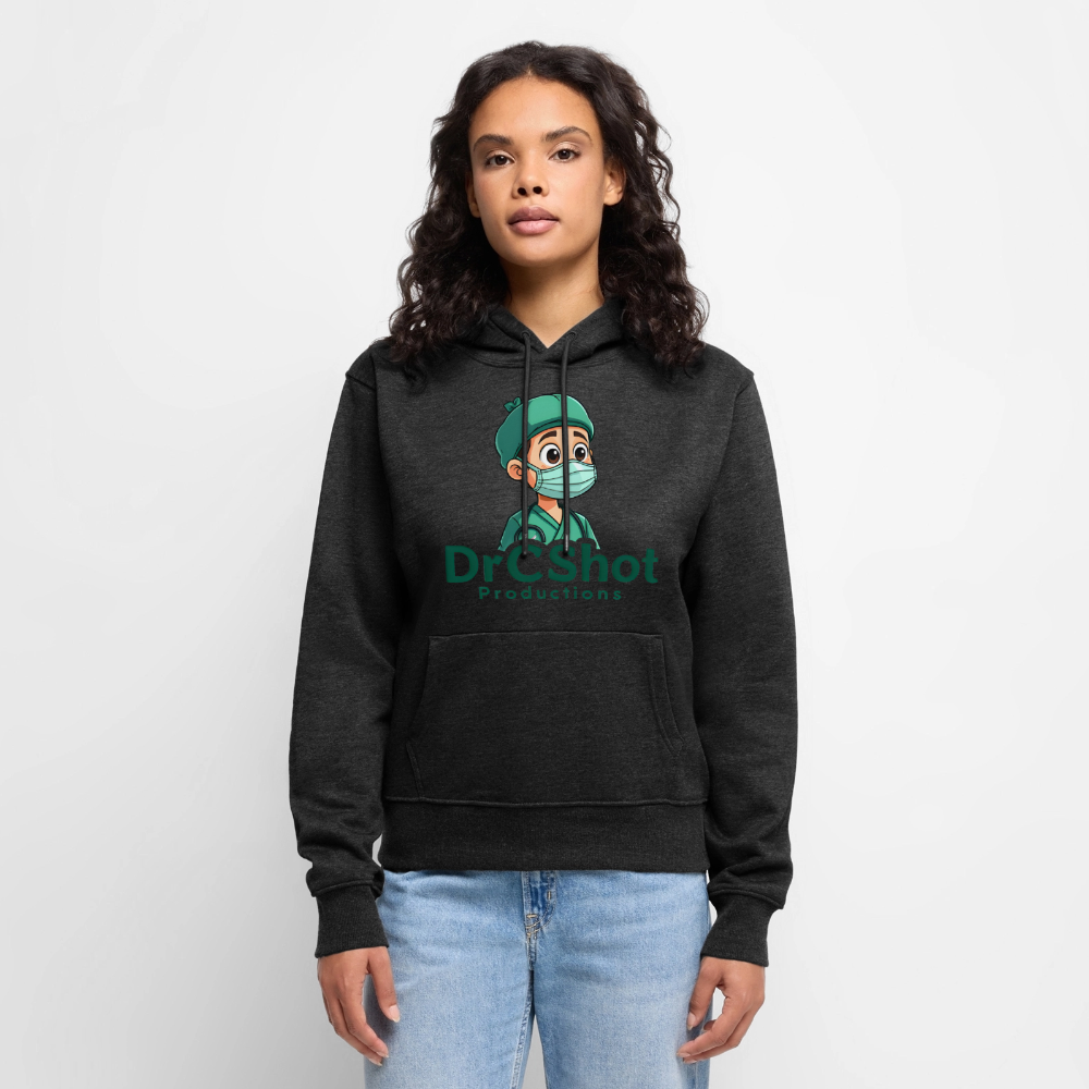 DrCShot Premium Fan Hoodie (Frauen) - anthrazit meliert - heather anthracite