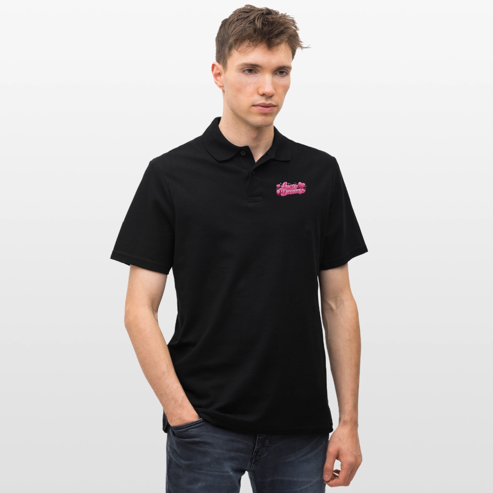 Lucy Dream Fan Polo-Shirt für Herren - black